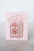 On The Nice List Christmas Card