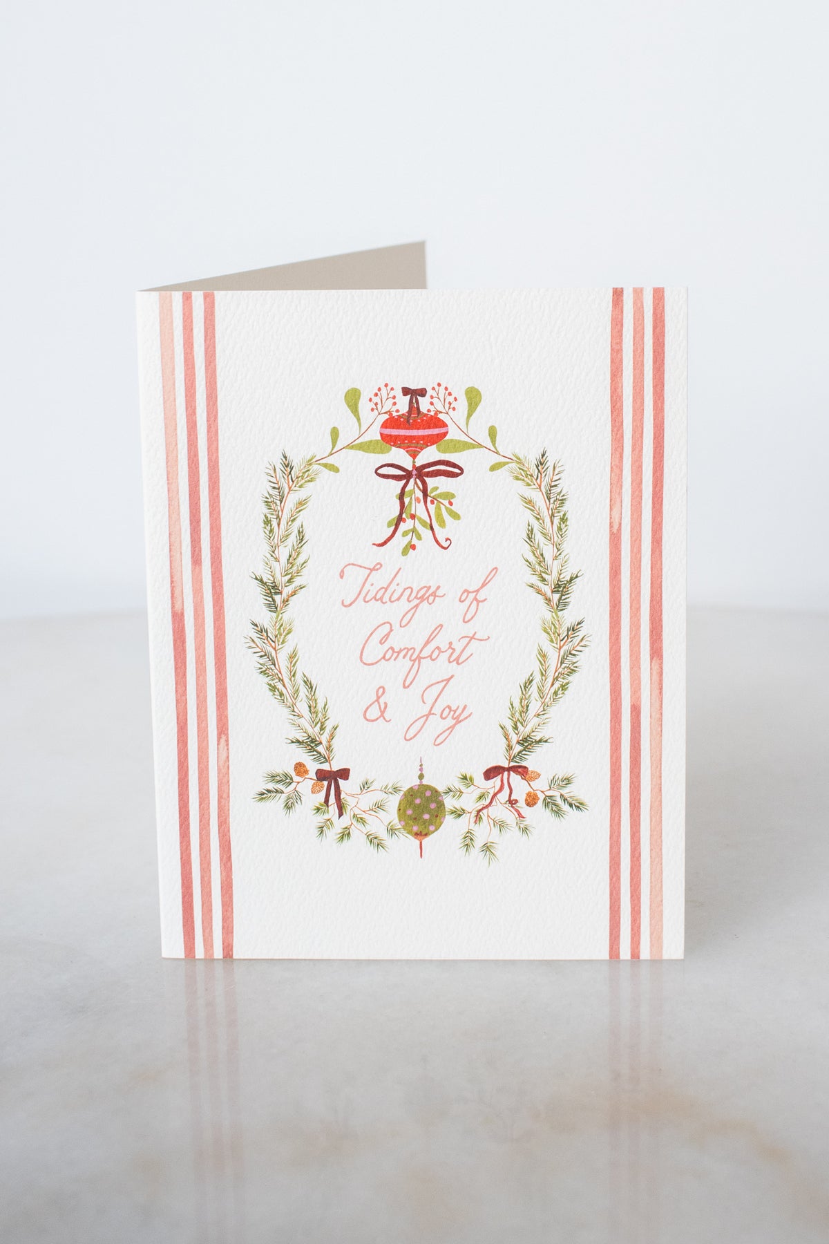 Tidings of Comfort & Joy Christmas Card