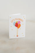 Mini Celebration Balloons Card