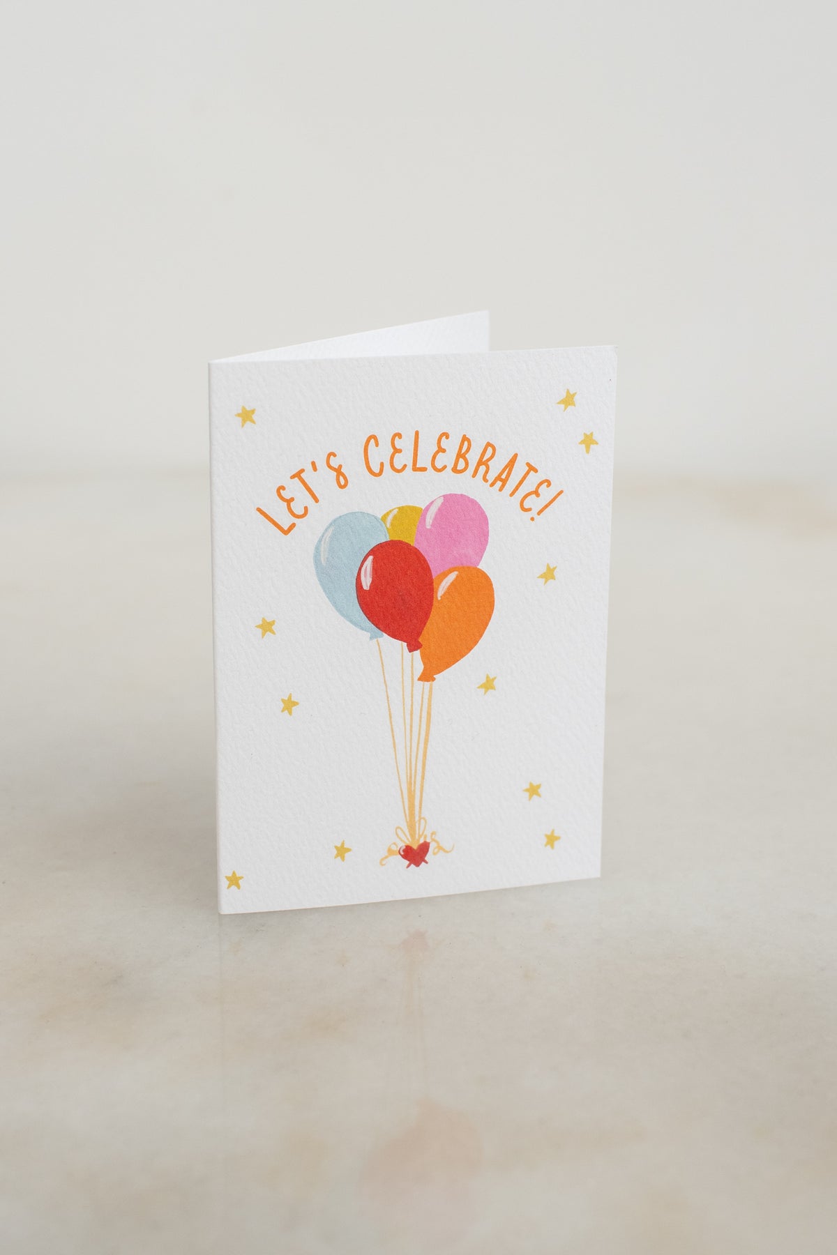 Mini Celebration Balloons Card