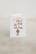 Mini Congratulations Bouquet Card