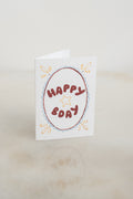 Mini Happy Bday Card