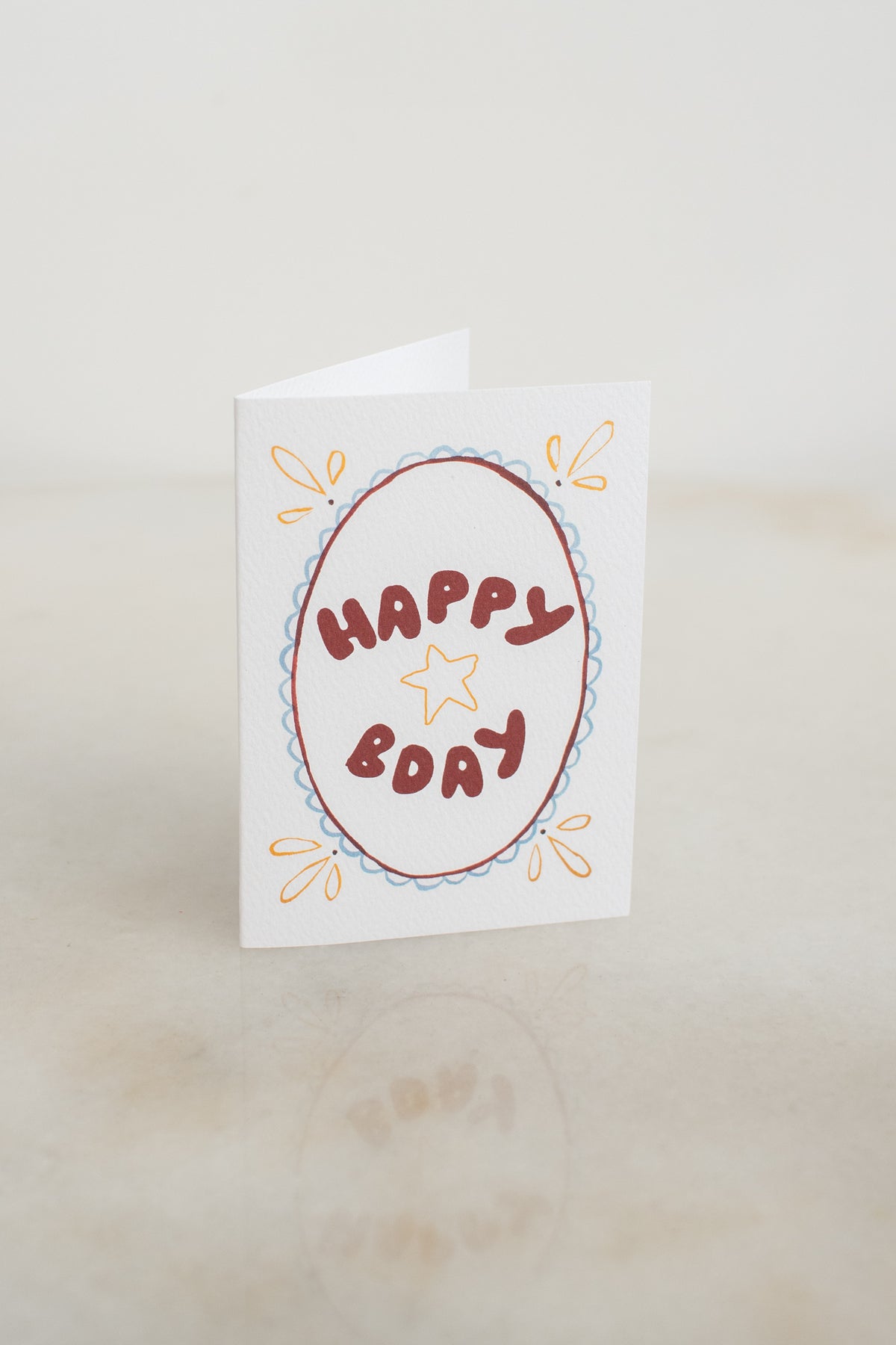 Mini Happy Bday Card
