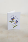 Mini Sending You Love & Flowers Card