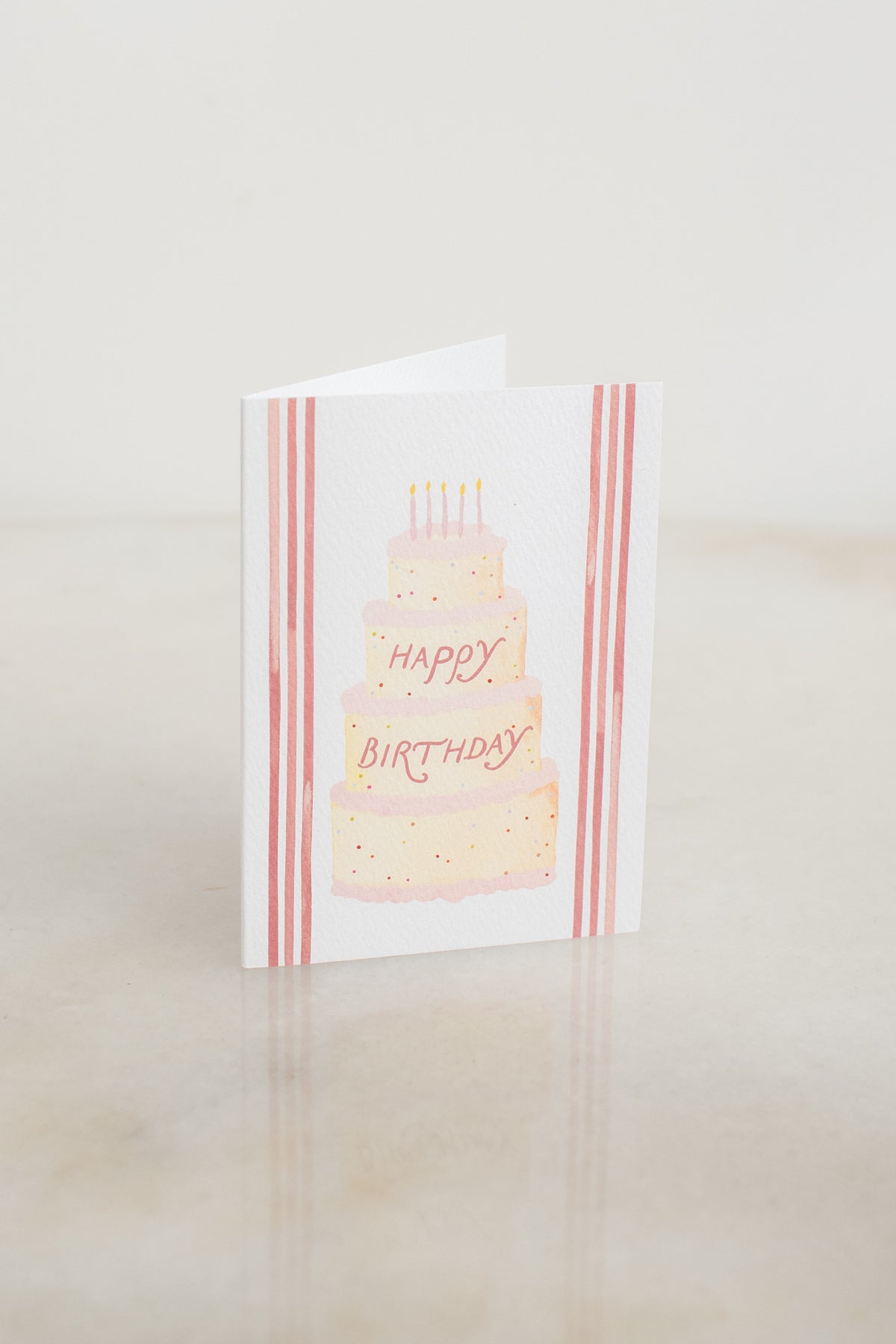 Mini Birthday Cake Card