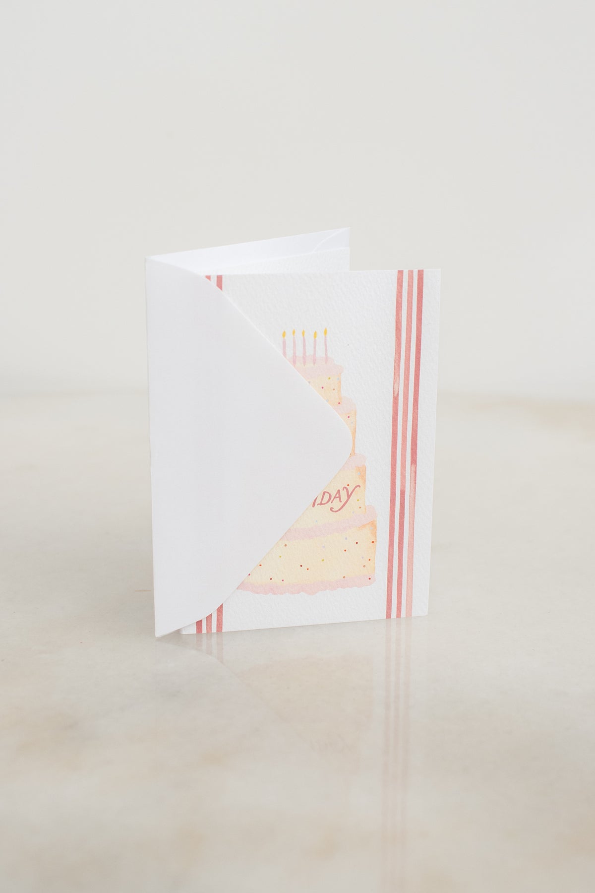 Mini Birthday Cake Card