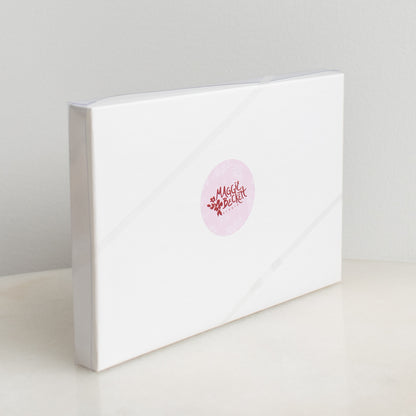 Floral Initials Boxed Note Cards