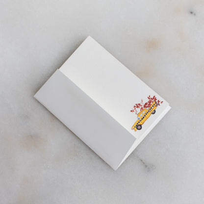 NYC Floral Taxi Cards: Box Set of 10