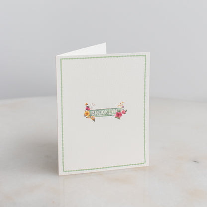 Brooklyn Subway Sign Cards: Box Set of 10