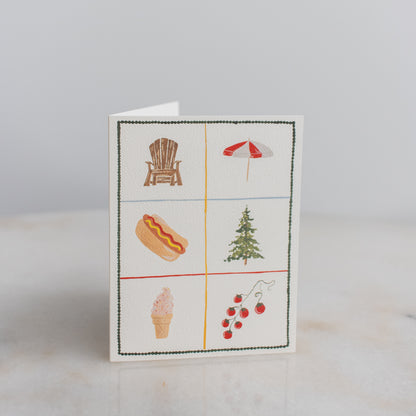 Upstate Summer Icons Cards: Box Set of 10