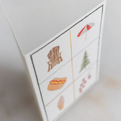 Upstate Summer Icons Cards: Box Set of 10