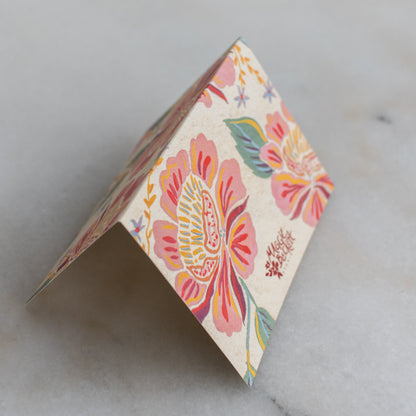 Peony Pattern Cards: Box Set of 10