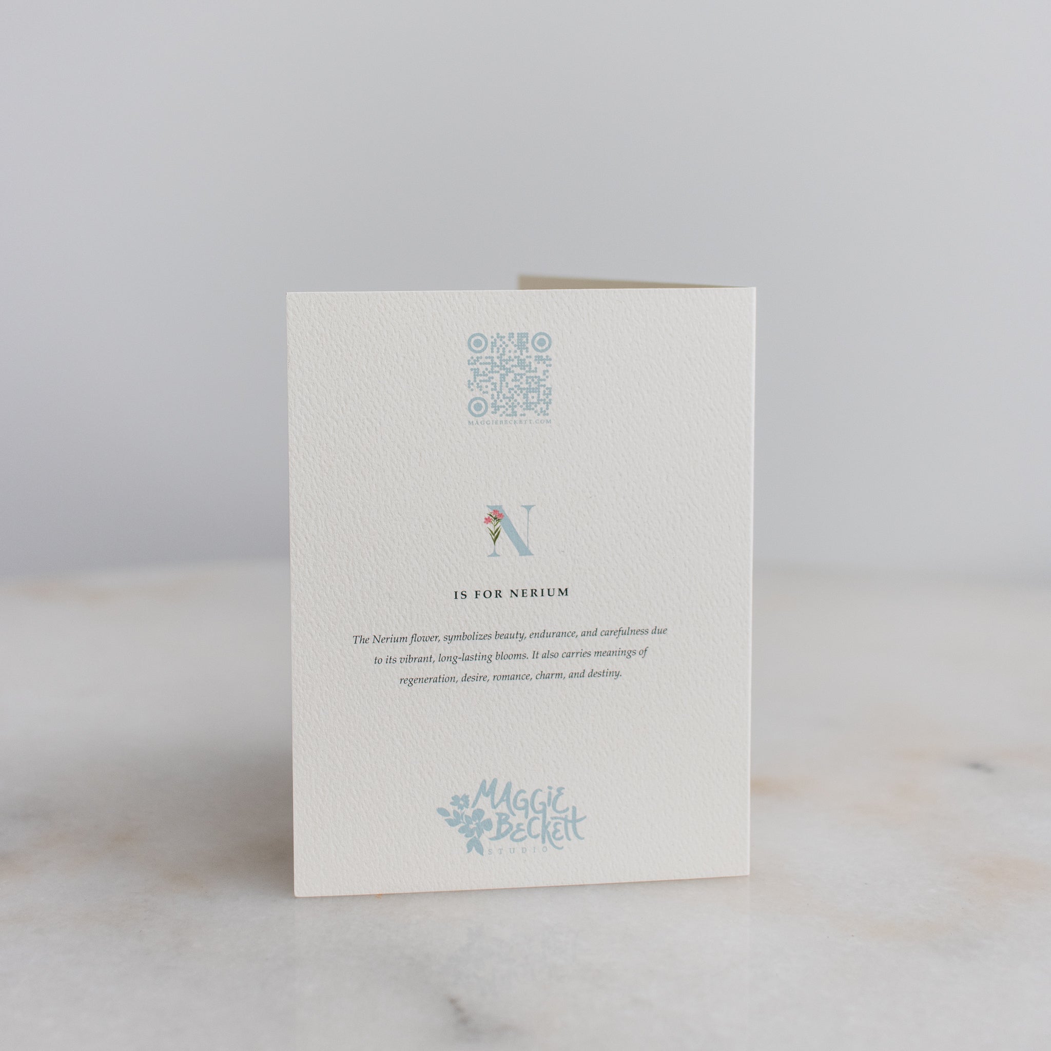 Floral Initials Boxed Note Cards