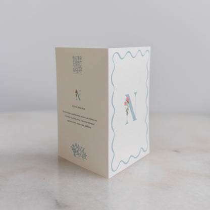 Floral Initials Boxed Note Cards