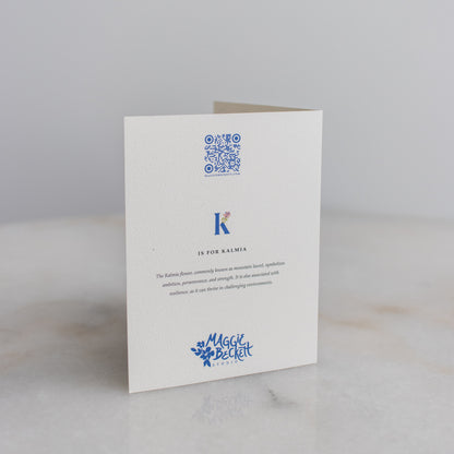 Floral Initials Boxed Note Cards