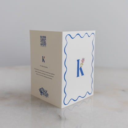 Floral Initials Boxed Note Cards