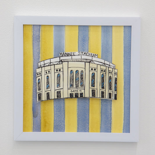ORIGINAL: NY Yankee Stadium Stripe Artwork