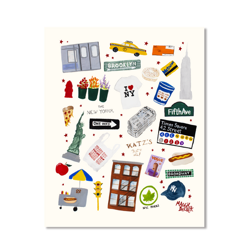 All Around NYC Art Print