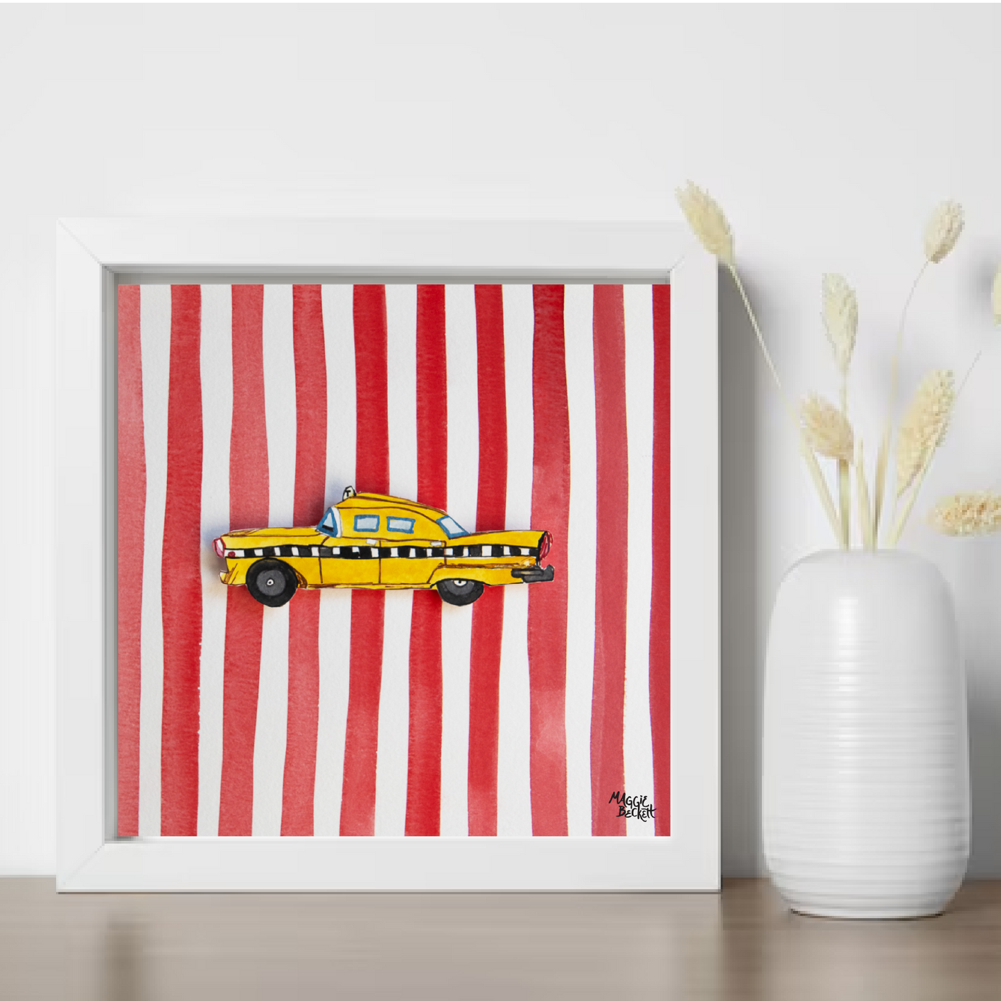 NYC Icons and Stripes Collection Art Prints