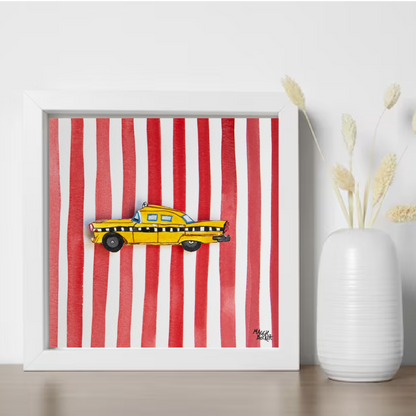 NYC Icons and Stripes Collection Art Prints