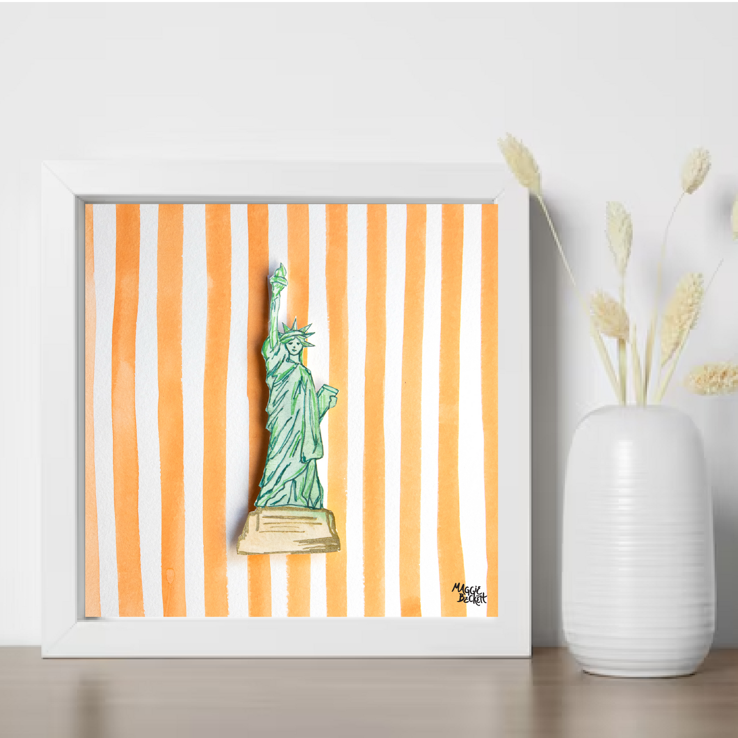 NYC Icons and Stripes Collection Art Prints