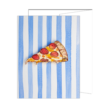 NYC Pizza & Stripes Card