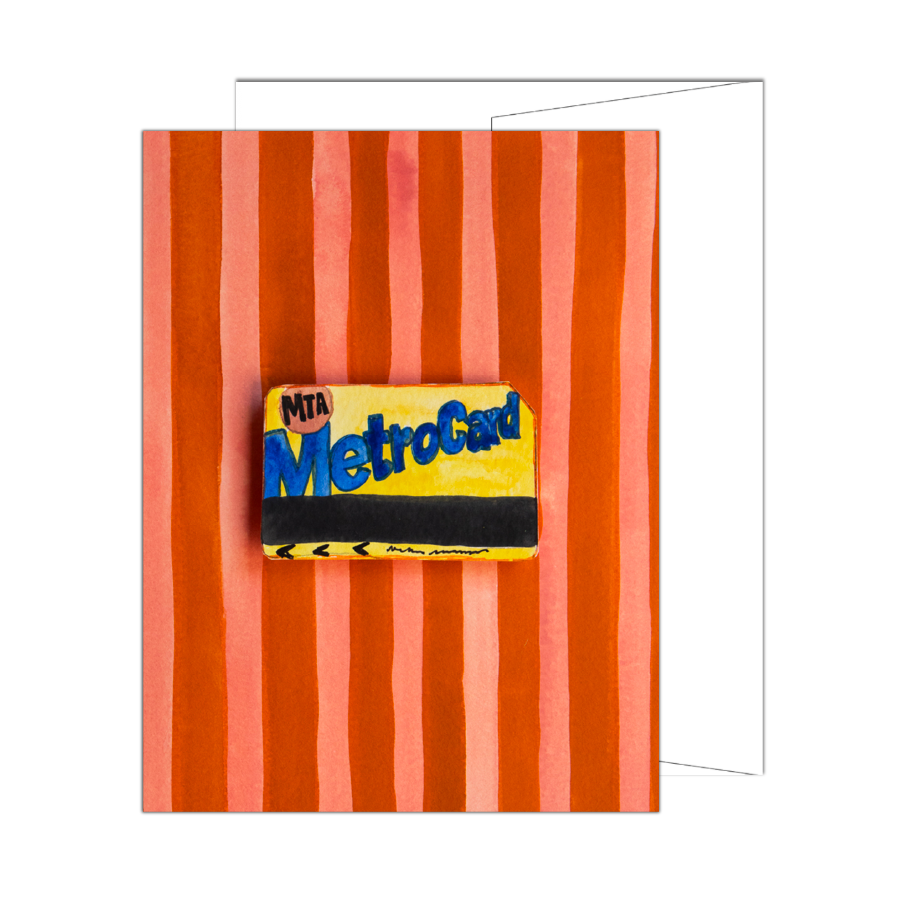 NYC Metrocard & Stripes Card