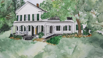 Custom Home Portrait