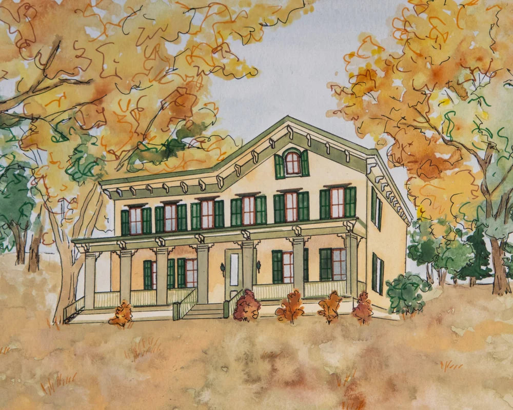 Custom Home Portrait