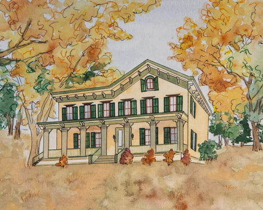 Custom Home Portrait