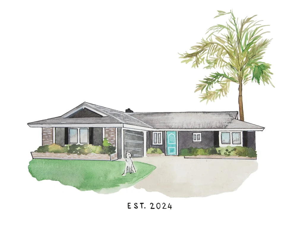 Custom Home Portrait