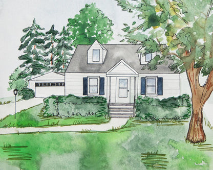 Custom Home Portrait