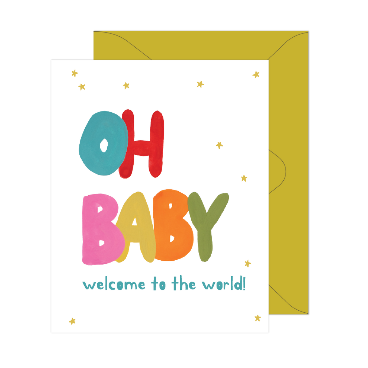Oh Baby Welcome to the World Card