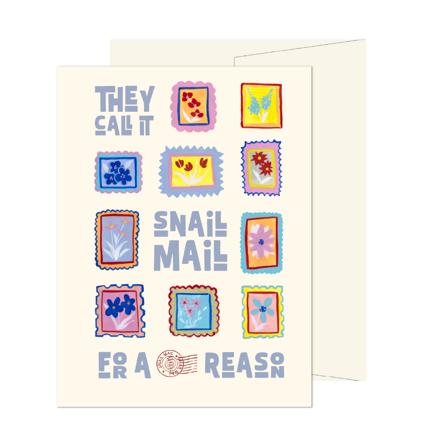 Snail Mail Belated Birthday Card