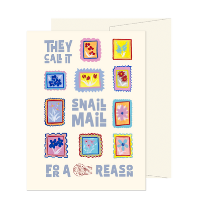Snail Mail Belated Birthday Card