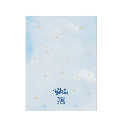 Sky High Birthday Wishes Card