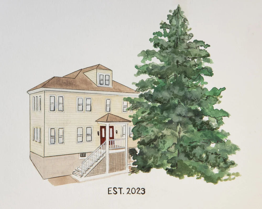 Custom Home Portrait