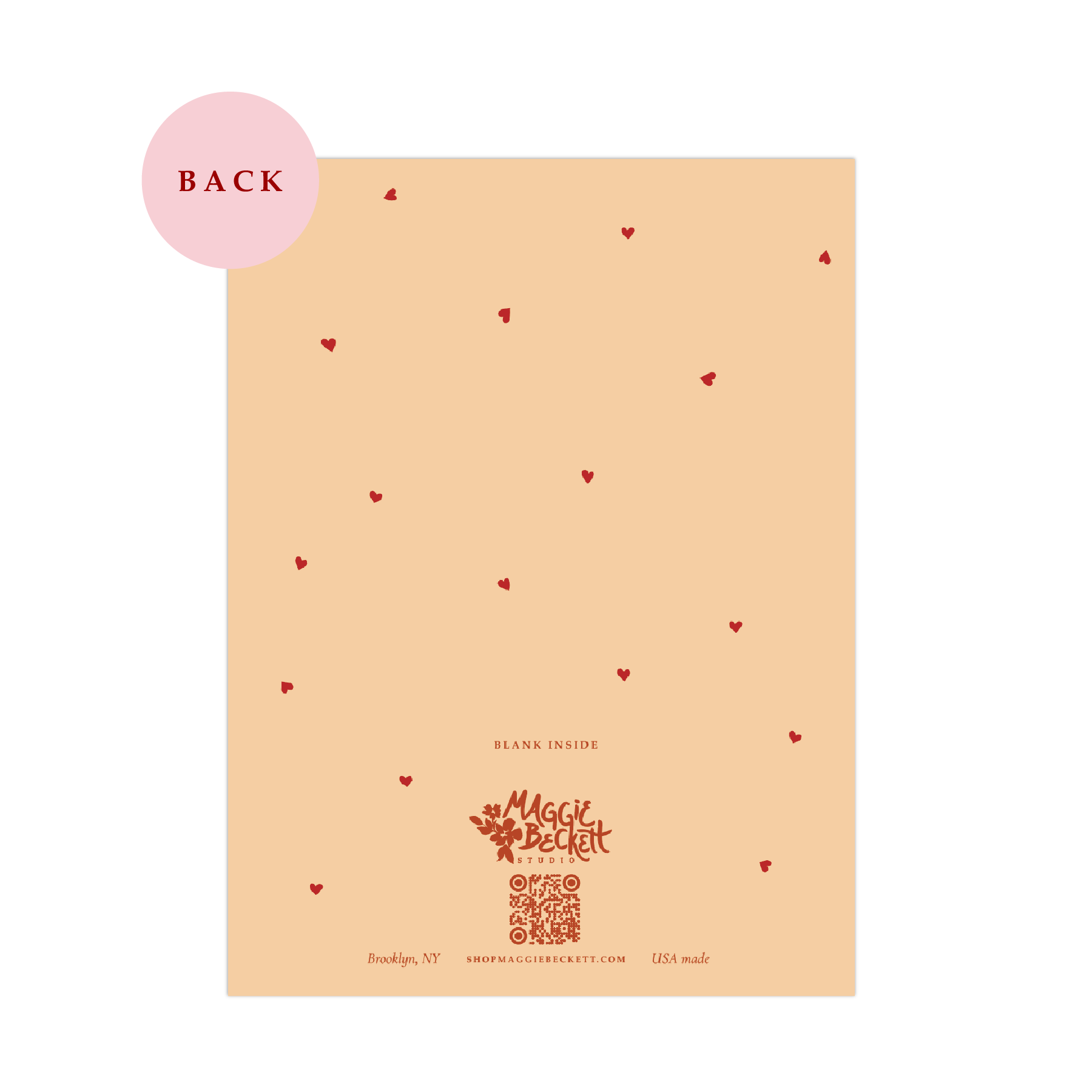 Autumn Leaves Falling Love Card
