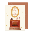 Wishing you a Warm & Cozy Fall Birthday Card