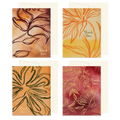 Boxed Set of 8 Mixed Fall Floral Thank You Cards