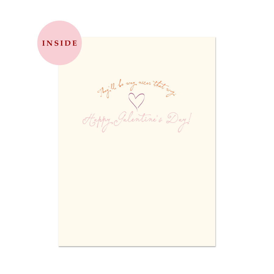 Buy Ourselves Flowers Galentine's Day Card