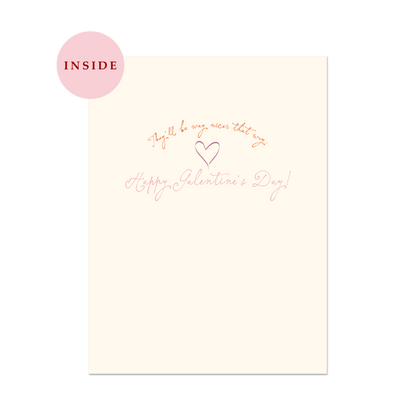 Buy Ourselves Flowers Galentine's Day Card