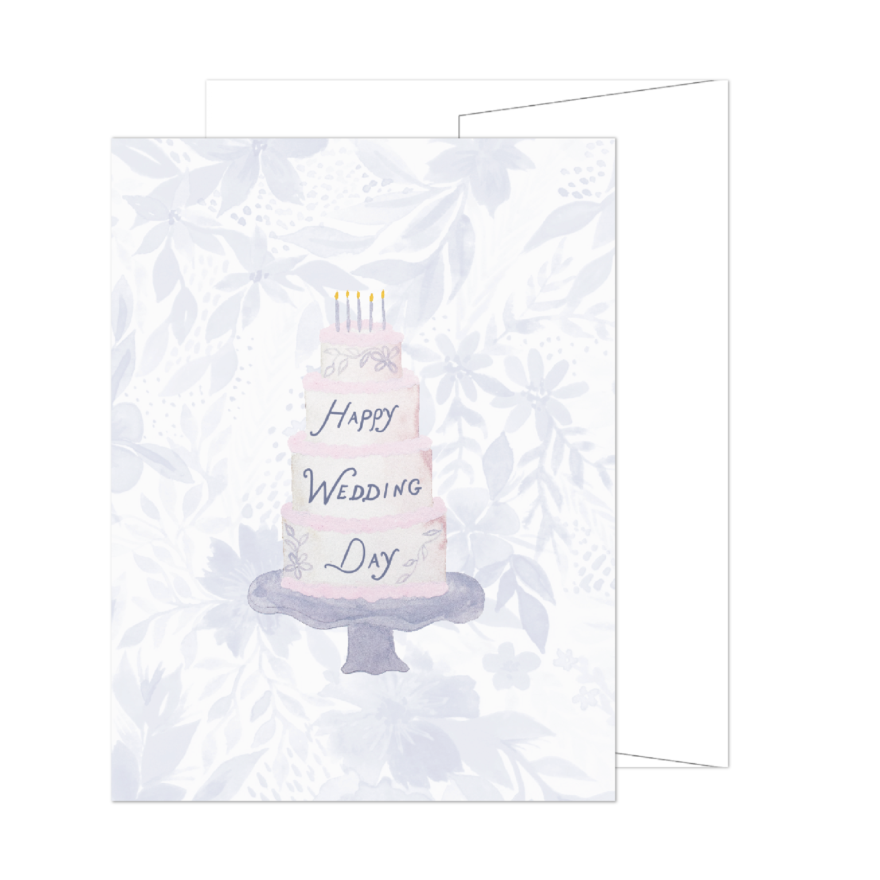 Wedding Day Cake Card