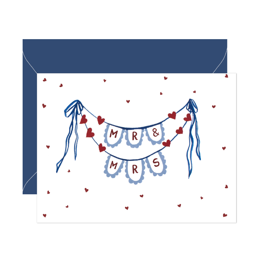 Mr. & Mrs. Banner Card
