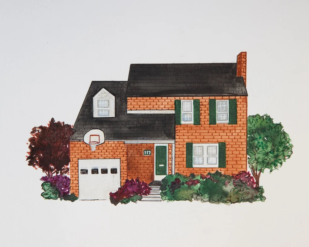 Custom Home Portrait