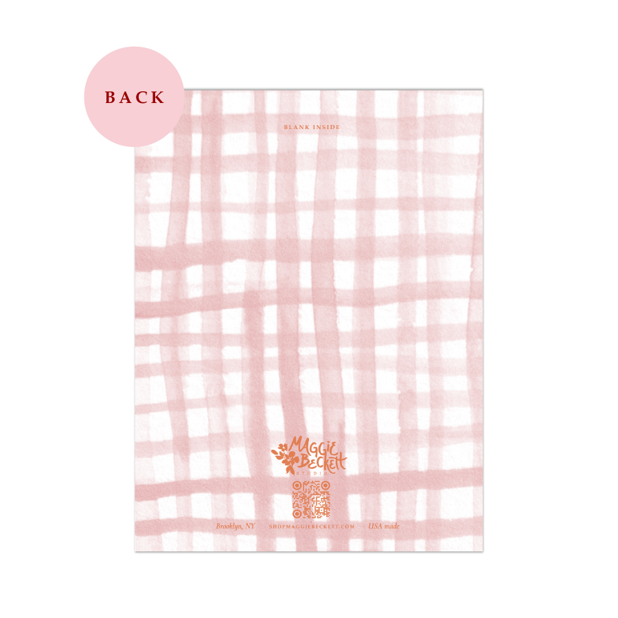You're Sweeter Than a Peach Card