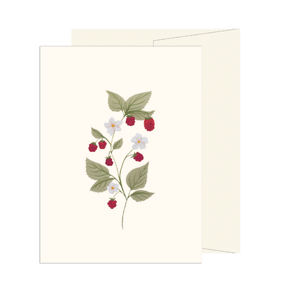 Dainty Raspberry Card