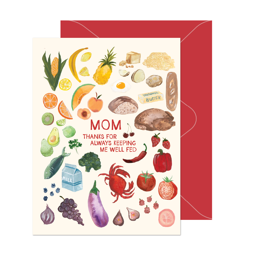Well Fed Mother's Day Card