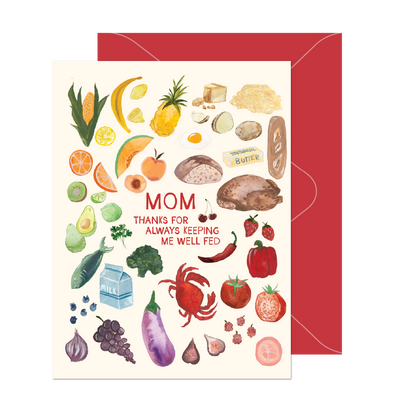 Well Fed Mother's Day Card