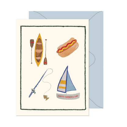 Summer Icons Father's Day Card